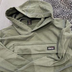 OVO Men's Olive Green Hoodie
